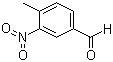 3-Nitro-4-methylbenzaldehyde molecular structure (CAS 31680-07-6)