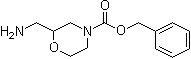 结构式 CAS# 317365-31-4, 2-(氨基甲基)-4-(苄氧羰基)吗啉