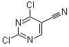 2,4-Dichloropyrimidine-5-carbonitrile molecular structure (CAS 3177-24-0)
