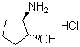 structure of CAS# 31775-67-4, trans-(1R,2R)-2-Aminocyclopentanol hydrochloride