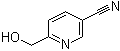 6-Hydroxymethylpyridine-3-carbonitrile molecular structure (CAS 31795-61-6)