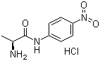 L-Alanine 4-nitroanilide hydrochloride molecular structure (CAS 31796-55-1)