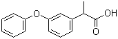 Fenoprofen molecular structure (CAS 31879-05-7)
