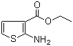 structure of CAS# 31891-06-2, Ethyl 2-aminothiophene-3-carboxylate;2-Aminothiophene-3-carboxylic acid ethyl ester
