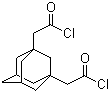 1,3-Adamantanediacetyl chloride molecular structure (CAS 31898-14-3)