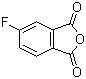 structure of CAS# 319-03-9, 4-Fluorophthalic anhydride;5-Fluoro-1,3-isobenzofurandione