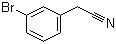 structure of CAS# 31938-07-5, 3-Bromophenylacetonitrile;3-Bromobenzyl cyanide
