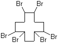 1,2,5,6,9,10-Hexabromocyclododecane molecular structure (CAS 3194-55-6)
