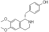L-(-)-N-去甲亚美罂粟碱分子结构 (CAS 3195-01-5)