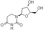 2'-Deoxy-3,4,5,6-tetrahydrouridine molecular structure (CAS 31962-88-6)