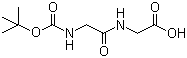 structure of CAS# 31972-52-8, N-(tert-Butoxycarbonyl)glycylglycine;(2-tert-Butoxycarbonylaminoacetylamino)acetic acid