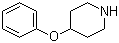 structure of CAS# 3202-33-3, 4-Phenoxypiperidine