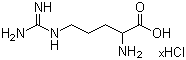 DL-Arginine hydrochloride molecular structure (CAS 32042-43-6)
