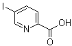 5-碘-2-吡啶羧酸分子结构 (CAS 32046-43-8)