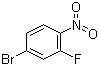 2-氟-4-溴硝基苯分子结构 (CAS 321-23-3)