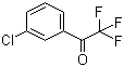 3'-氯-2,2,2-三氟苯乙酮分子结构 (CAS 321-31-3)