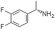 (1S)-1-(3,4-Difluorophenyl)ethanamine molecular structure (CAS 321318-17-6)