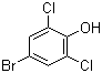 structure of CAS# 3217-15-0, 4-Bromo-2,6-dichlorophenol;2,6-Dichloro-4-bromophenol