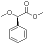 (R)-(-)-2-甲氧基-2-苯乙酸甲酯分子结构 (CAS 32174-46-2)