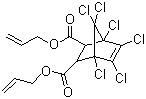 氯菌酸二烯丙酯分子结构 (CAS 3232-62-0)
