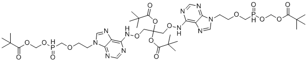 Adefovir Dipivoxil Dimer molecular structure (CAS 323201-05-4)