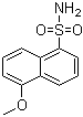 5-Methoxy-1-naphthalenesulfonamide molecular structure (CAS 32327-46-1)