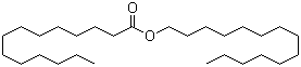结构式 CAS# 3234-85-3, 十四酸十四酯