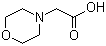 Morpholin-4-ylacetic acid molecular structure (CAS 3235-69-6)