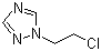 1-(2-氯乙基)-1H-1,2,4-三唑分子结构 (CAS 3236-66-6)