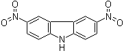 3,6-二硝基-9H-咔唑分子结构 (CAS 3244-54-0)
