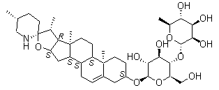 beta2-Solamargine molecular structure (CAS 32449-98-2)