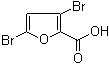 3,5-二溴-2-呋喃羧酸分子结构 (CAS 32460-08-5)