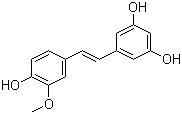 5-[(1E)-2-(4-Hydroxy-3-methoxyphenyl)ethenyl]-1,3-benzenediol molecular structure (CAS 32507-66-7)