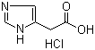 1H-Imidazole-5-acetic acid hydrochloride molecular structure (CAS 3251-69-2)