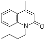 结构式 CAS# 32511-84-5, 1-丁基-4-甲基-2-喹啉酮