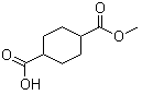 1,4-Cyclohexanedicarboxylic acid monomethyl ester molecular structure (CAS 32529-79-6)
