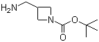 1-Boc-3-(Aminomethyl)azetidine molecular structure (CAS 325775-44-8)