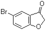 5-溴苯并呋喃-3-酮分子结构 (CAS 3260-78-4)