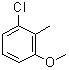 3-Chloro-2-methylanisole molecular structure (CAS 3260-88-6)