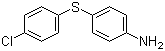 结构式 CAS# 32631-29-1, 4-氨基-4'-氯二苯硫醚