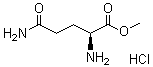 L-Glutamine methyl ester monohydrochloride molecular structure (CAS 32668-14-7)