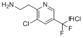 结构式 CAS# 326816-37-9, 2-[3-氯-5-(三氟甲基)吡啶-2-基]乙胺盐酸盐