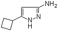 structure of CAS# 326827-21-8, 3-Amino-5-cyclobutyl-1H-pyrazole