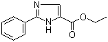 2-Phenylimidazole-5-carboxylic acid ethyl ester molecular structure (CAS 32683-00-4)