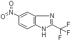 5-硝基-2-(三氟甲基)-1H-苯并咪唑分子结构 (CAS 327-19-5)