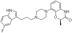 Lensiprazine molecular structure (CAS 327026-93-7)