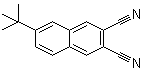6-叔丁基萘-2,3-二甲腈分子结构 (CAS 32703-82-5)