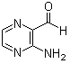 structure of CAS# 32710-14-8, 3-Aminopyrazine-2-carboxaldehyde