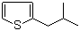 structure of CAS# 32741-05-2, 2-Isobutylthiophene;2-(2-Methylpropyl)thiophene