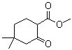 4,4-Dimethyl-2-oxocyclohexanecarboxylic acid methyl ester molecular structure (CAS 32767-46-7)